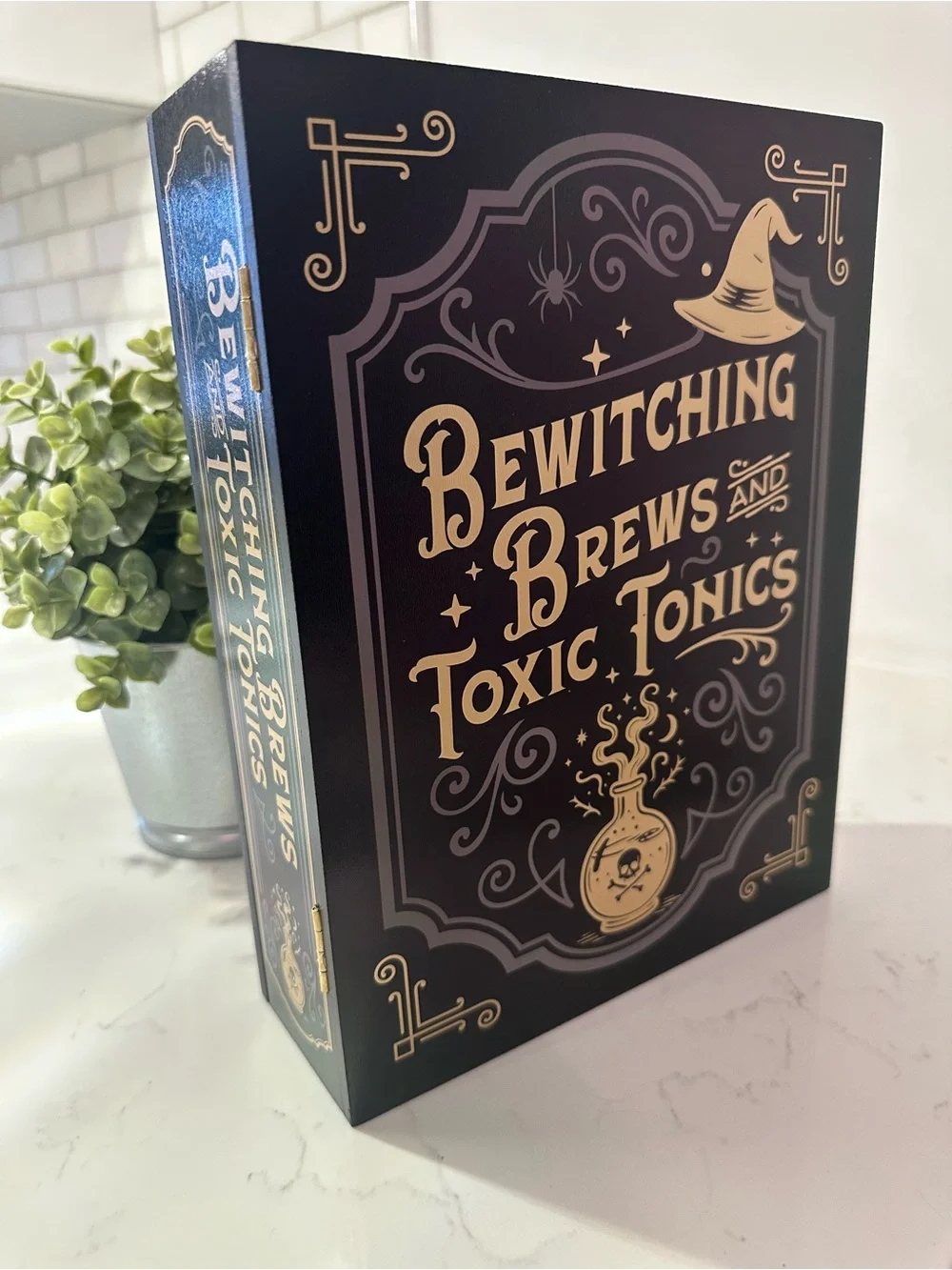 Target Bullseye Playground Halloween 2026 Wood Book Decor - Bewitching Brews
